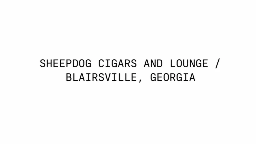 Meet Shaggy: The Warm Welcome at Sheepdog Cigars and Lounge in Blairsville, GA